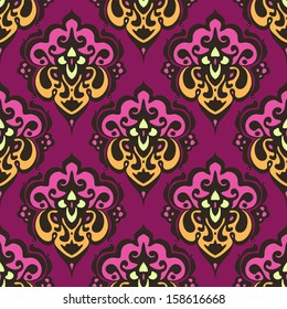 Damask Seamless pattern vector