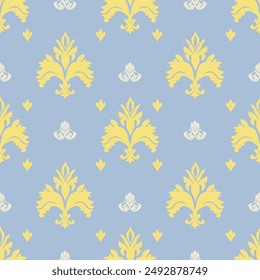 Damask Seamless Pattern - Vector Illustration background Classical luxury old fashioned damask ornament