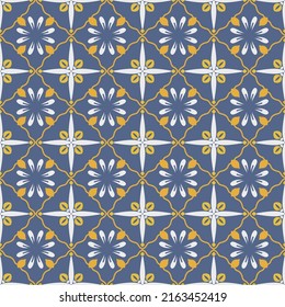 Damask Seamless Retro Pattern Background Botanic Garden Art