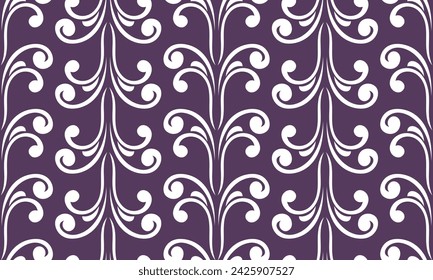 Damask seamless vector background. baroque style pattern. Graphic ornate pattern for wallpaper, fabric, packaging, wrapping. Damask flower ornament.
