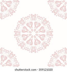 Damask Seamless Vector Pattern