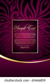 Damask  seamless vector pattern