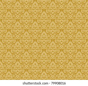 Damask seamless vector pattern.  For easy making seamless pattern just drag all group into swatches bar, and use it for filling any contours.