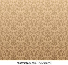 Damask Seamless Vector Pattern Set.  Elegant Design in Royal  Baroque Style Background Texture. Floral and Swirl Elements. Ideal for Textile Print and Wallpapers.