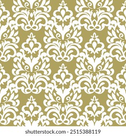 Damast Seide Victorian Barock Muster Illustration Design für Verpackung, Stoff, Seide, Schal Klassische Luxus königlich Vintage, Paisley Elemente Ornament nahtlose Textur für Tapeten Motive Afrika
