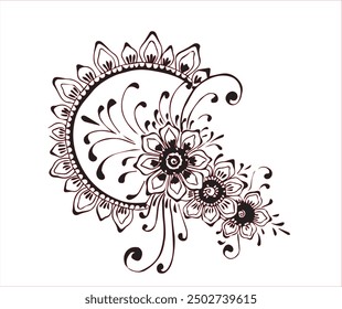 Patrón de la plantilla de Damasco, diseño, simetría, pegatina png