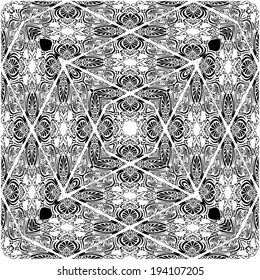 Damask Style Pattern Vector