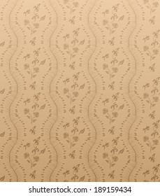 Damask Style Seamless Background