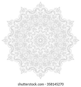 Damask Vector Oriental Pattern