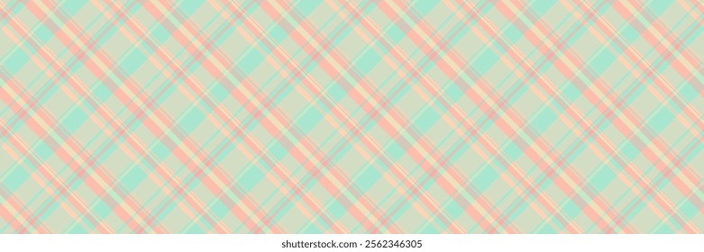 Damask vector plaid pattern, wear tartan fabric seamless. Canvas textile texture background check in light and red colors palette.