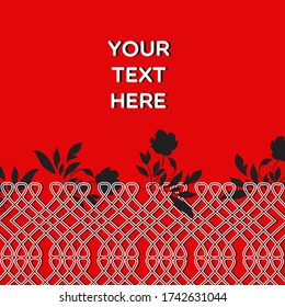 Damask vector style. Perfect for invitations and ornate backgrounds. Wedding card or invitation with abstract damask background. Abstract seamless pattern.