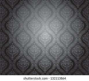 Damask wallpaper