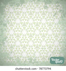 Damask wallpaper (classical ornament)