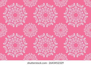 Damask Wallpaper Patterns Kuwait Islamic Geometric Patterns Drawing Folk Embroidery, Aztec Ornament Print. Design for Carpet, Wallpaper, Clothing, Wrapping, Fabric