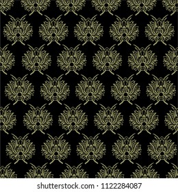 damask wallpaper texture