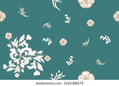 damask,seamless pattern , repeat pattern for all kind of printing such as fabric, cloths,rug,carpet,paper wrap, gift wrap etc.