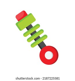 Damper icon. Subtable to place on car parts, car service, etc. 