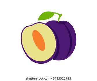 damson illustration for coloring book template, damson for kids worksheet printable