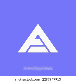 A dan N monogram logo on blue background