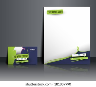 Dance Academy Corporate Identity Template 