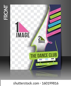 Dance Academy Front Flyer & Poster Cover Template 