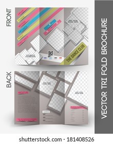 Dance Academy Tri-Fold Mock up & Brochure Design 