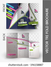 Dance Academy Tri-Fold Mock up & Brochure Design