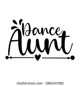 Diseño de artes de la danza tía