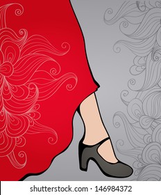 Dance background.