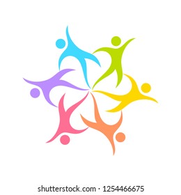 Dance Circle Geometrical Form Symbol Design