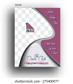 Dance Club Front Flyer & Poster Cover Template 