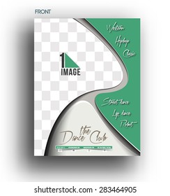 Dance Club Front Flyer & Poster Cover Template 