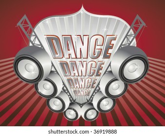 dance emblem background