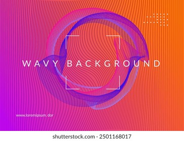 Dance Event. Dj Magazine. Electronic Audio Invitation. Pink Night Club Background. Violet Music Set. Edm Electro Graphic. Trance Vector. Blue Dance Event