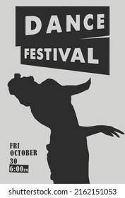Diseño de póster de Dance Fest