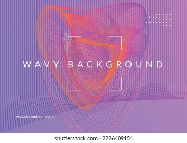 Dance flyer. Dynamic fluid shape and line. Curvy show magazine concept. Neon dance flyer. Electro trance music. Techno dj party. Electronic sound event. Club fest poster.