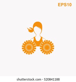 Dance group support vector icon