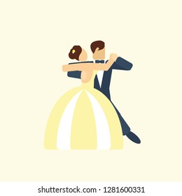 Dance Icon Vector Graphic Download Template Modern