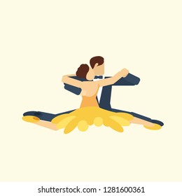 Dance Icon Vector Graphic Download Template Modern