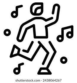Dance Icons for web, app, infographic, etc