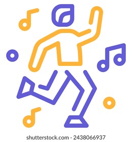 Dance Icons for web, app, infographic, etc