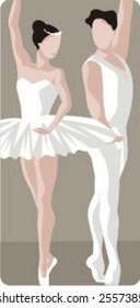 Dance Illustrations Series. Check my portfolio for much more of this series as well as thousands of similar and other great vector items.