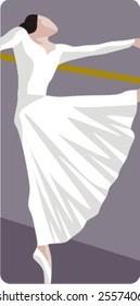 Dance Illustrations Series. Check my portfolio for much more of this series as well as thousands of similar and other great vector items.