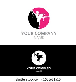 Dance Logo, Dancing In Moon, Girl Dancing Icon, Dance Icon, Salsa, Tango, Zumba 