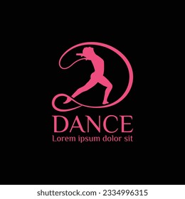 Dance logo design for comercial use