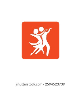 The Dance Logo embodies movement, grace, and rhythm, perfect for dance studios, ballet schools, fitness centers, entertainment brands, and performance arts businesses looking for an elegant identity.
