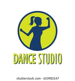 Dance Logo Dance School Dance Studio Stock Vector (Royalty Free ...