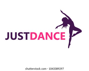 Dance Logo Vector Design Symbol