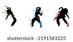 dance move vector art colorful