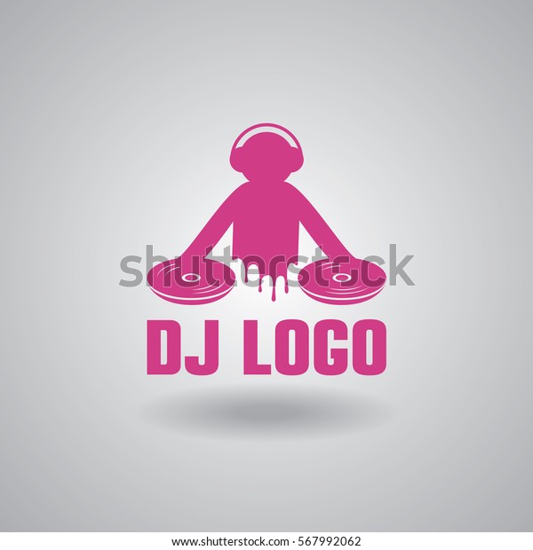 Dance Party Dj Logo Design Stock Vector (Royalty Free) 567992062 ...